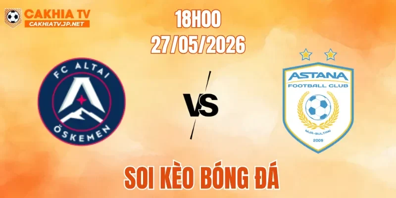 Altai Vs FC Astana