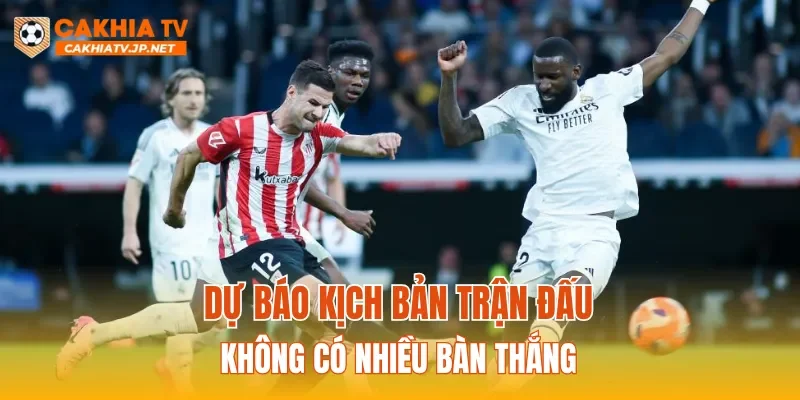 Dự báo kịch bản trận đấu không có nhiều bàn thắng