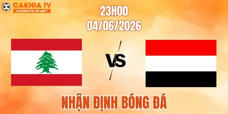 Liban vs Yemen