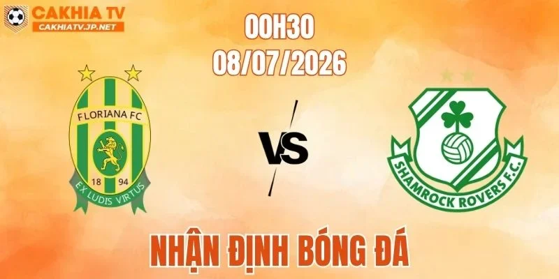 Floriana vs Shamrock Rovers