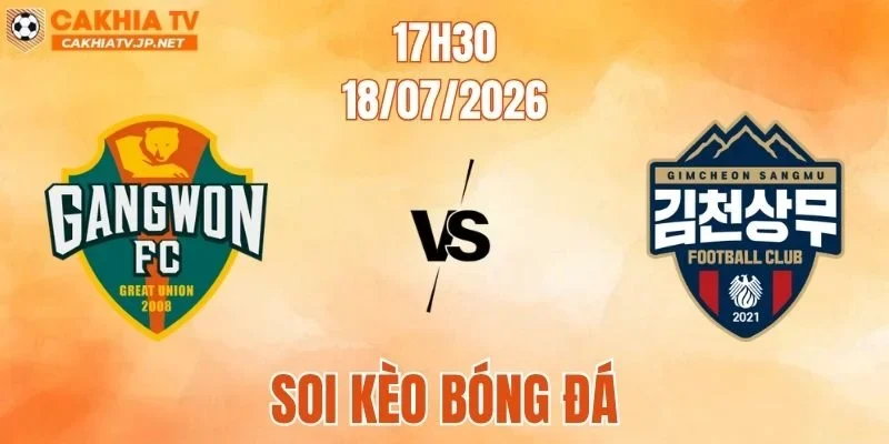 Gangwon vs Gimcheon Sangmu