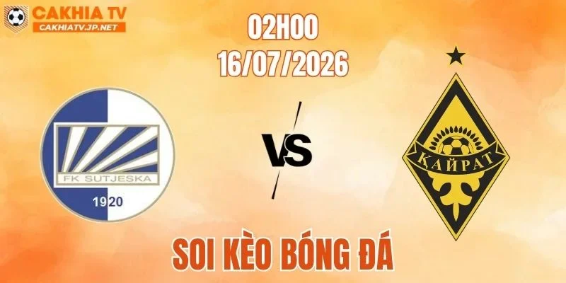 Sutjeska vs Kairat Almaty