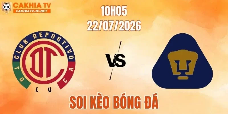 Toluca vs UNAM Pumas